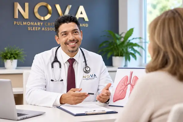 Doctor discussing autommune disease with patient Doctor discussing autommune disease with patient
